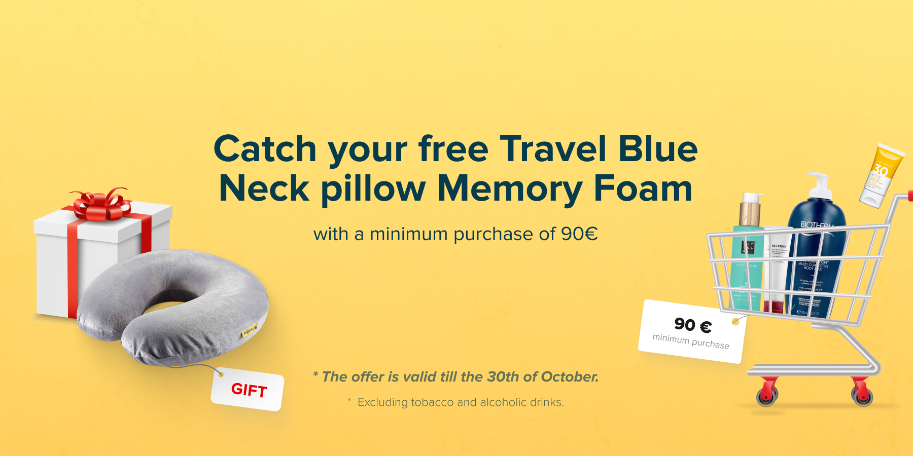 Travel blue neck hot sale pillow memory foam